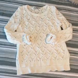 Cream LOFT Sweater